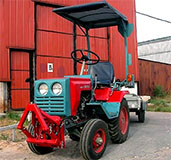 Мини-трактор КМЗ-012 фото 2